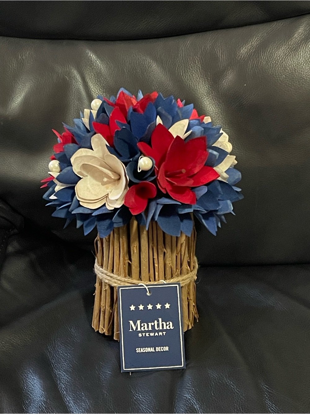 Patriotic Martha Stewart Patriotic Flowers Table Decor